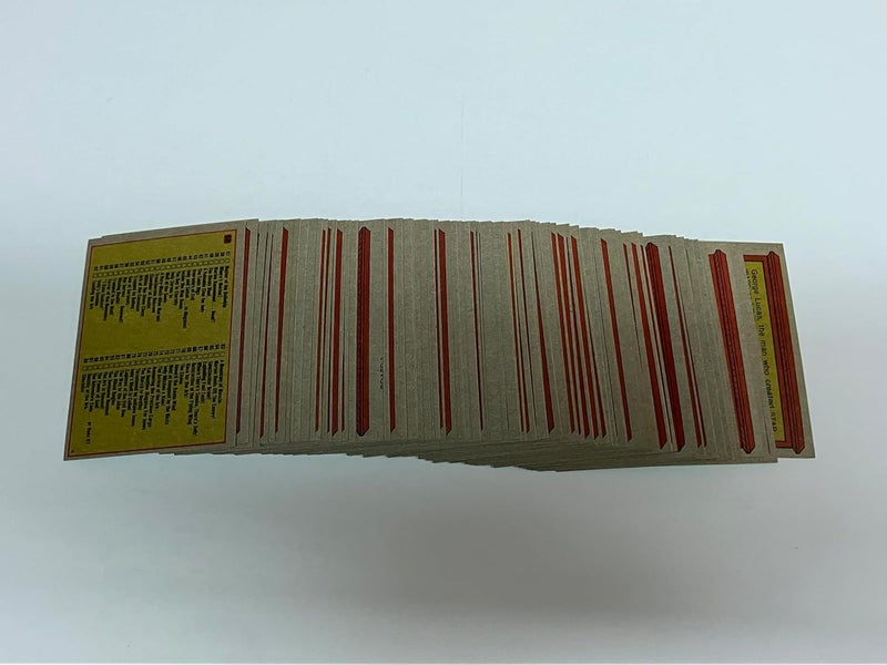 SCORE 1981 Topps INDIANA JONES Raiders of the Lost Ark Trading Card Complete Set (1-88) - Image 3